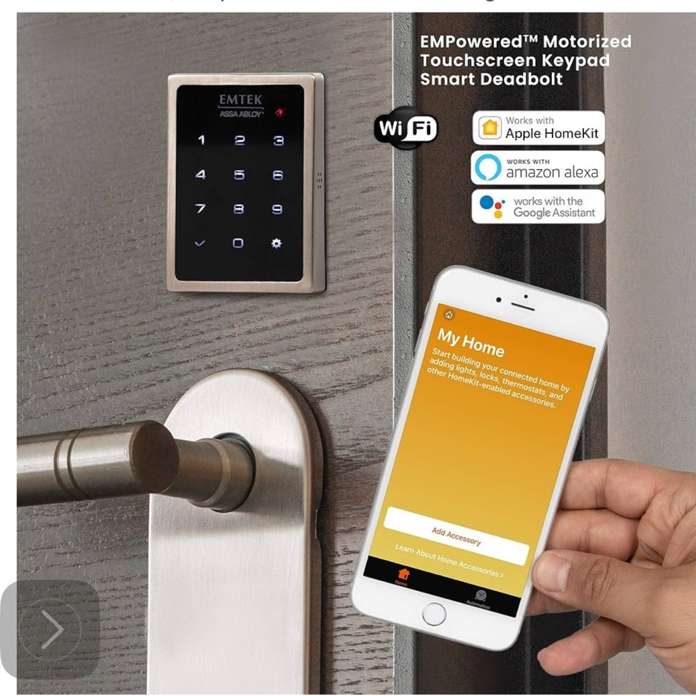 Brand new over 500.00 smart lock touchless